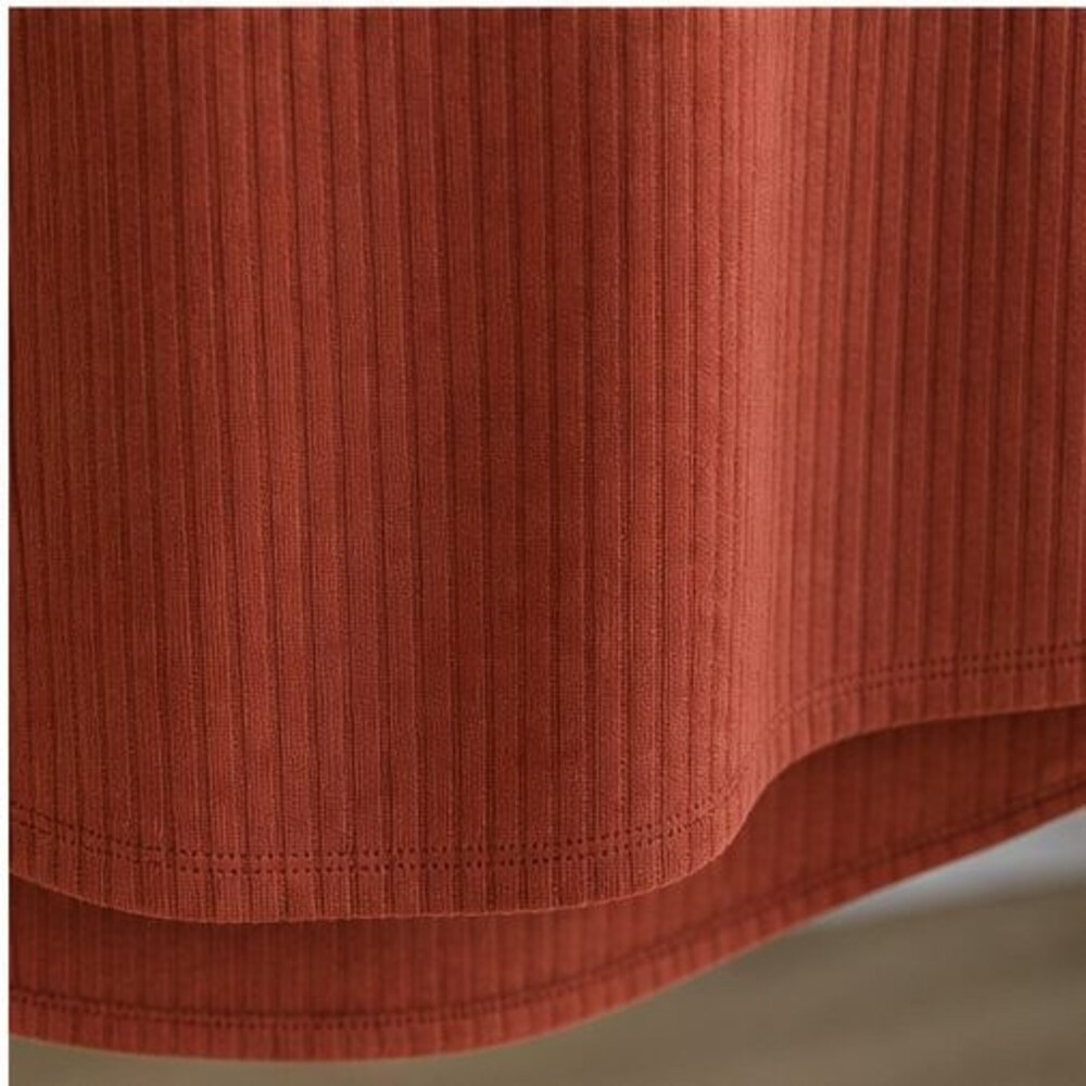Rust V Neck Top - Picture 6 of 6